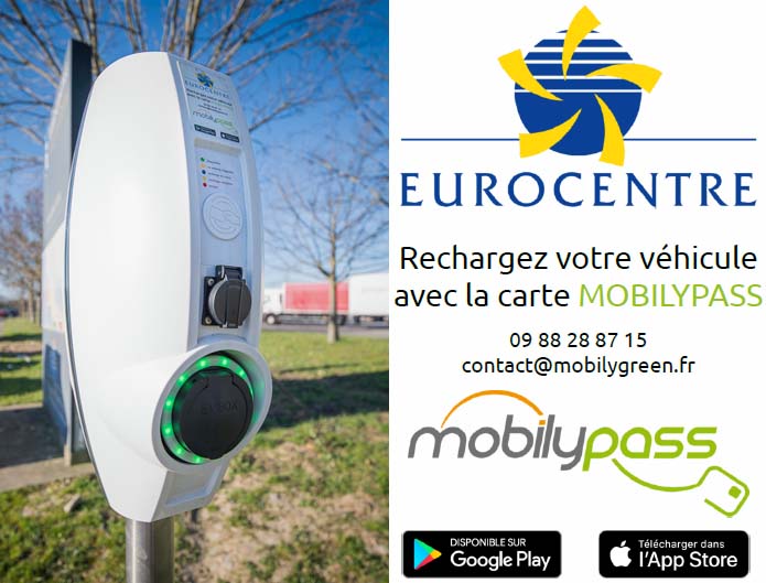 Borne électrique d'Eurocentre